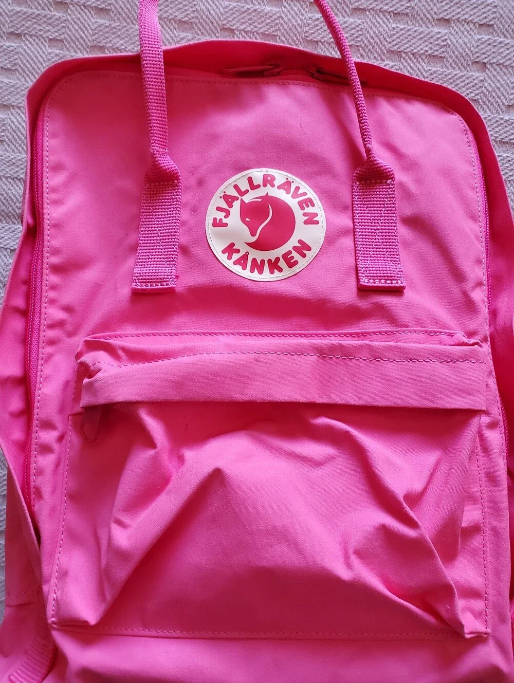 Fjallraven Kanken Backpack Flamingo Pink Everyday School Bag Outdoors